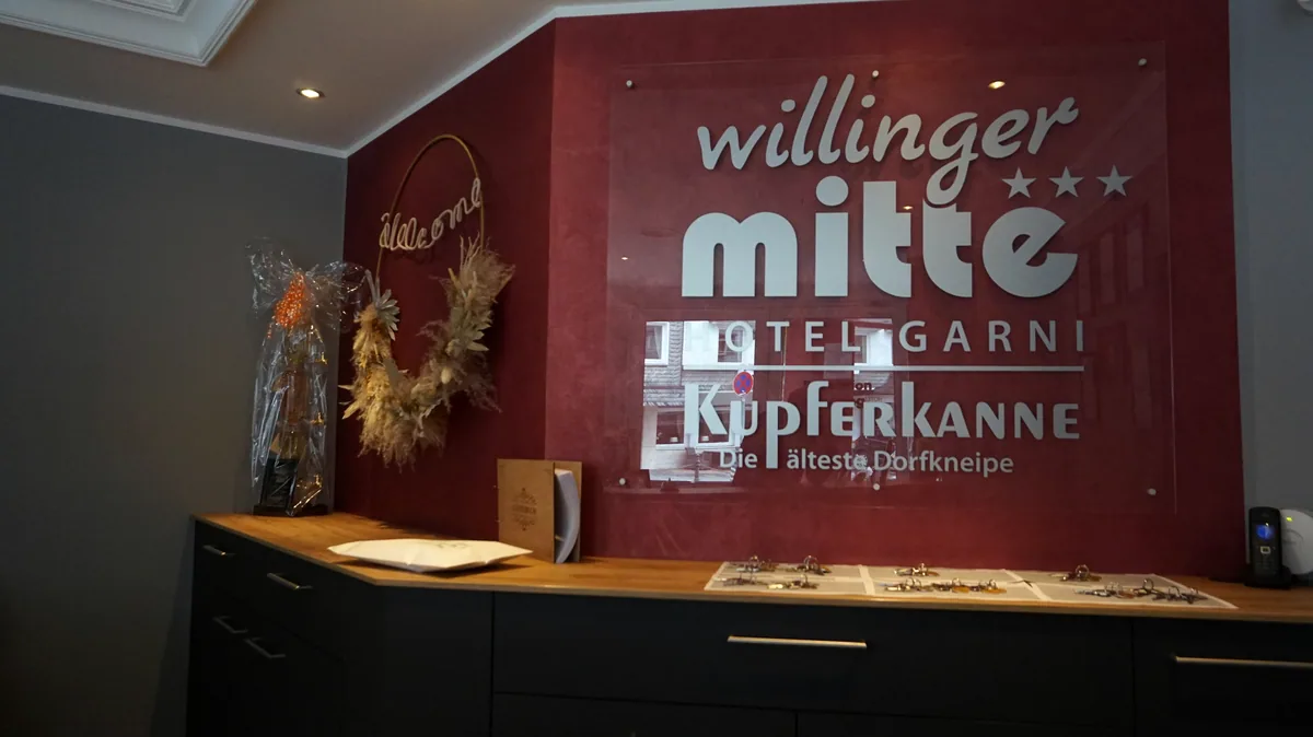 Empfang im Hotel Willinger Mitte