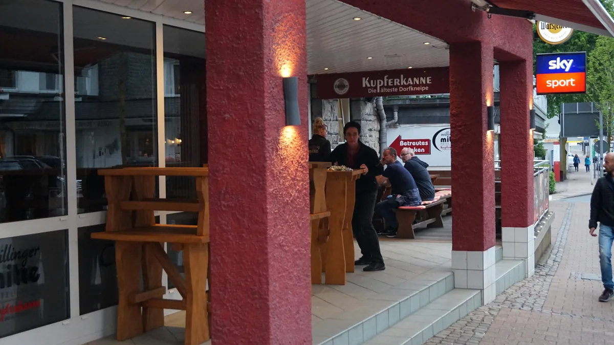 Die Kupferkanne in Willingen am Abend
