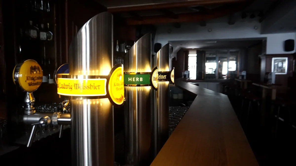 Bière à la tireuse de la Kupferkanne